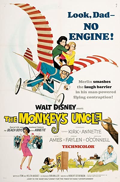 The Monkey's Uncle (1965) afişi The Monkey's Uncle (1965) afişi