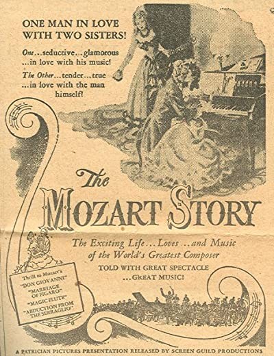 The Mozart Story (1948) afişi The Mozart Story (1948) afişi