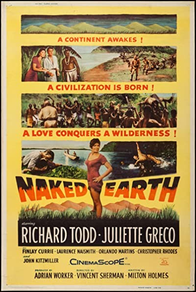 The Naked Earth (1958) afişi The Naked Earth (1958) afişi