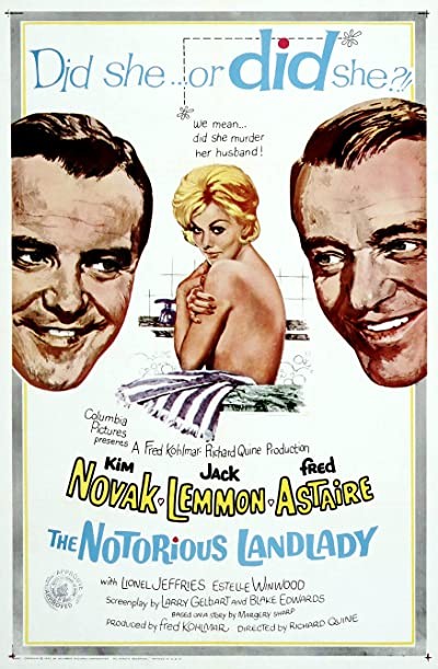 The Notorious Landlady (1962) afişi The Notorious Landlady (1962) afişi
