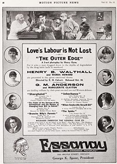 The Outer Edge (1915) afişi The Outer Edge (1915) afişi