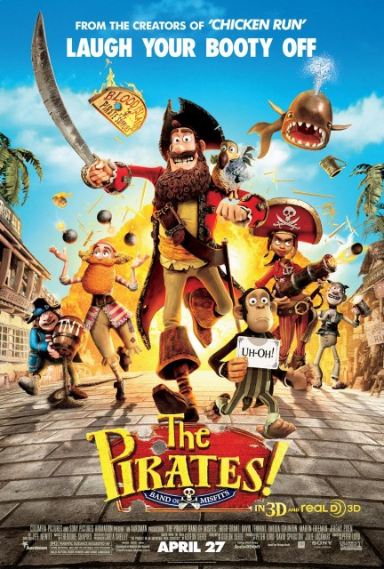 The Pirates! Band Of Misfits. (2012) afişi The Pirates! Band Of Misfits. (2012) afişi