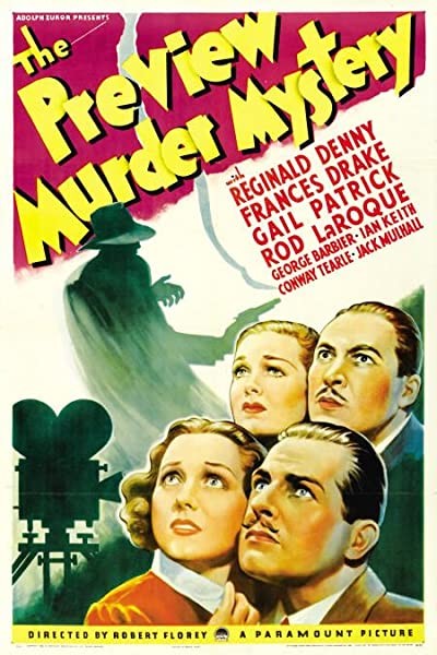 The Preview Murder Mystery (1936) afişi The Preview Murder Mystery (1936) afişi