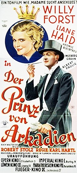 The Prince From Arcadien (1932) afişi The Prince From Arcadien (1932) afişi