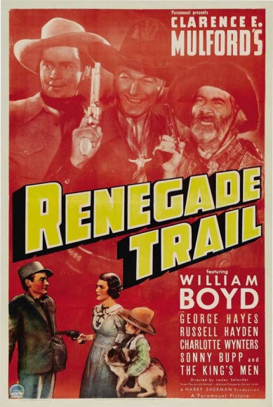 The Renegade Trail (1939) afişi The Renegade Trail (1939) afişi