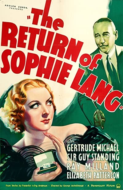 The Return Of Sophie Lang (1936) afişi The Return Of Sophie Lang (1936) afişi