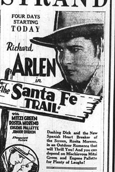 The Santa Fe Trail (1930) afişi