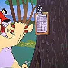 The Sheepish Wolf (1942) afişi