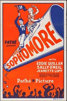 The Sophomore (1929) afişi