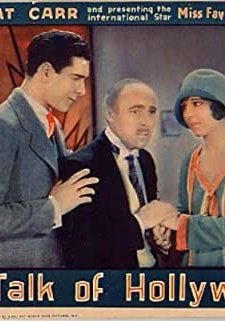 The Talk Of Hollywood (1929) afişi