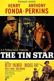 The Tin Star (1957) afişi