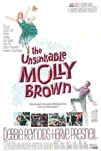 The Unsinkable Molly Brown (1964) afişi The Unsinkable Molly Brown (1964) afişi