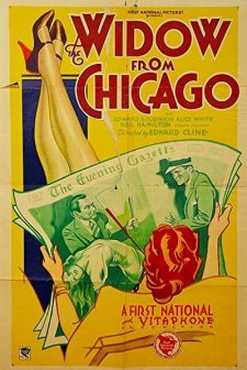 The Widow From Chicago (1930) afişi