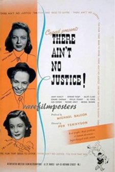There Ain't No Justice (1939) afişi