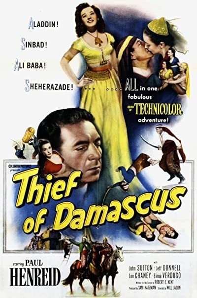 Thief Of Damascus (1952) afişi Thief Of Damascus (1952) afişi
