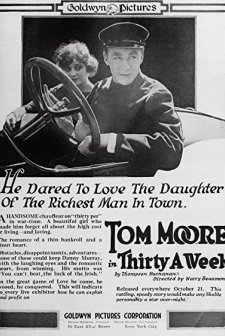 Thirty A Week (1918) afişi
