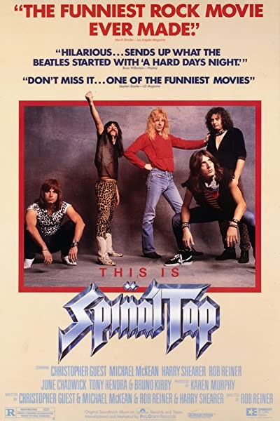 This is Spinal Tap (1984) afişi This is Spinal Tap (1984) afişi