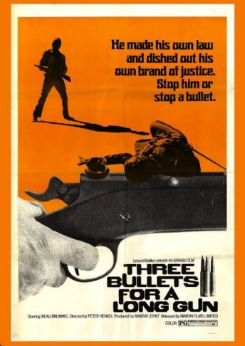 Three Bullets... for a Long Gun (1971) afişi Three Bullets... for a Long Gun (1971) afişi