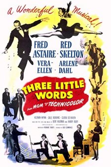 Three Little Words (1950) afişi