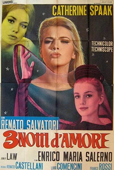 Three Nights of Love (1964) afişi Three Nights of Love (1964) afişi
