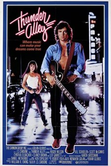 Thunder Alley (1985) afişi