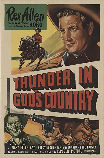 Thunder In God's Country (1951) afişi Thunder In God's Country (1951) afişi