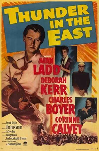 Thunder In The East (1952) afişi Thunder In The East (1952) afişi