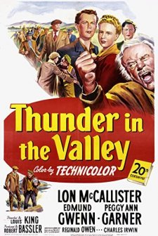 Thunder in the Valley (1947) afişi
