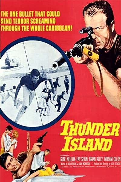 Thunder ısland (1963) afişi Thunder ısland (1963) afişi