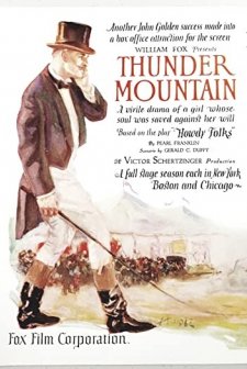Thunder Mountain() (1925) afişi