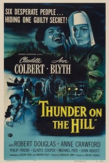 Thunder on the Hill (1951) afişi