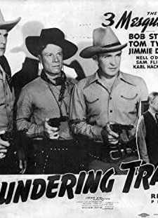 Thundering Trails (1943) afişi