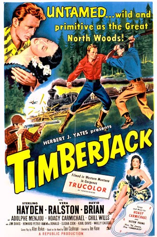 Timberjack (1955) afişi Timberjack (1955) afişi