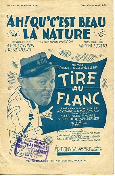 Tire au flanc (1933) afişi Tire au flanc (1933) afişi