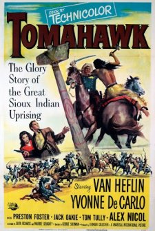 Tomahawk (1951) afişi
