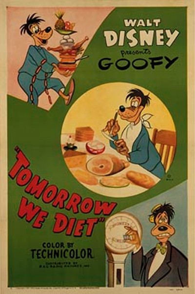 Tomorrow We Diet! (1951) afişi Tomorrow We Diet! (1951) afişi