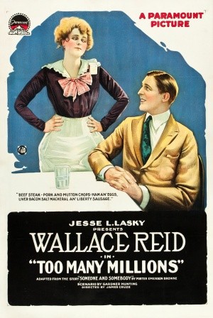 Too Many Millions (1918) afişi Too Many Millions (1918) afişi
