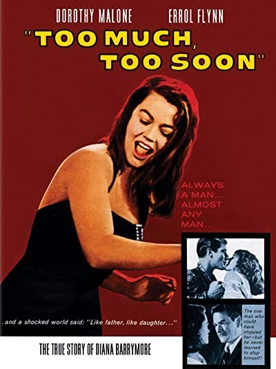 Too Much, Too Soon (1958) afişi Too Much, Too Soon (1958) afişi