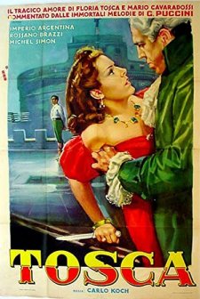 Tosca (1941) afişi