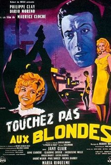 Touchez pas aux blondes (1960) afişi