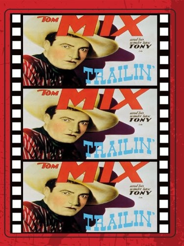 Trailin' (1921) afişi Trailin' (1921) afişi