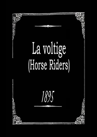Trick Riding (1895) afişi