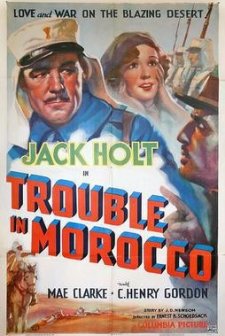 Trouble In Morocco (1937) afişi