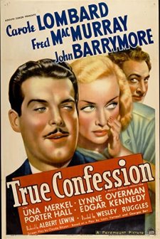 True Confession (1937) afişi