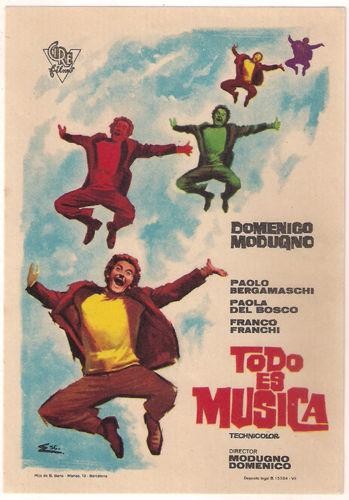 Tutto è Musica (1963) afişi Tutto è Musica (1963) afişi