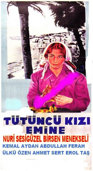 Tütüncü Kızı Emine (1958) afişi Tütüncü Kızı Emine (1958) afişi