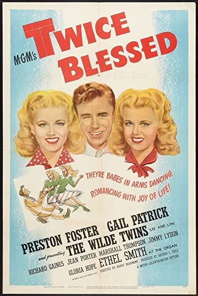 Twice Blessed (1945) afişi Twice Blessed (1945) afişi