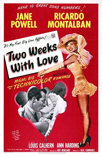 Two Weeks With Love (1950) afişi Two Weeks With Love (1950) afişi