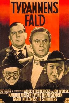 Tyrannens Fald (1942) afişi