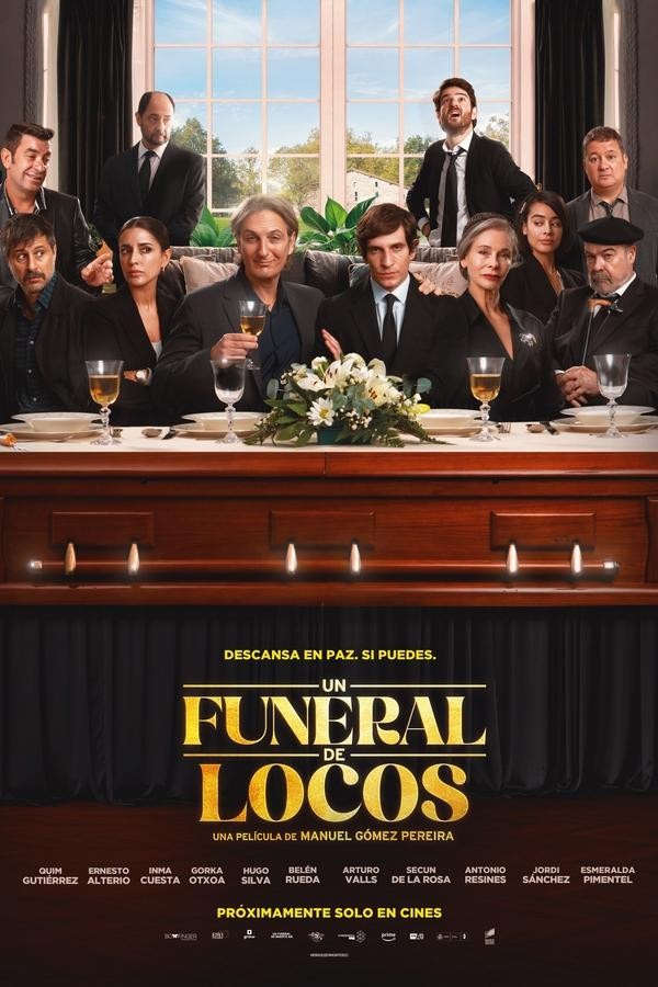 Un funeral de locos (2025) afişi Un funeral de locos (2025) afişi